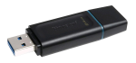 Kingston DataTraveler Exodia - Chiavetta USB - 64 GB - USB 3.2 Gen 1 - nero con alzavola